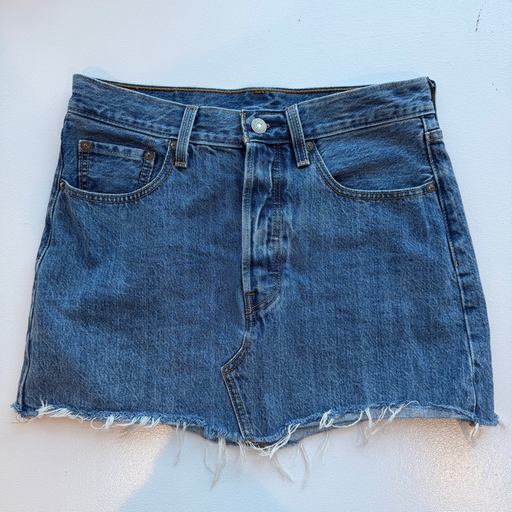 Levi Strauss Demin Mini Skirt Size 28